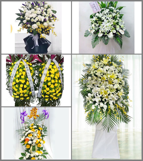 福建福州长乐市漳港街道万沙村白事花篮预定